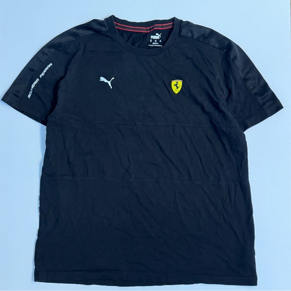 Puma Other - Puma Black Ferrari Logo Men's Tee